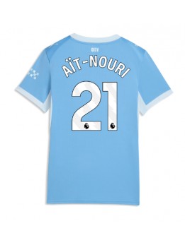 Manchester City Rayan Ait-Nouri #21 Replika Hemmakläder Dam 2026-27 Kortärmad